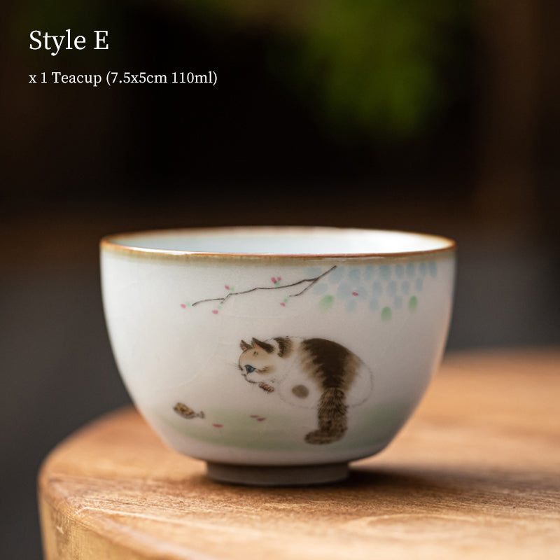 Tasse à thé céramique 110ml Épurée