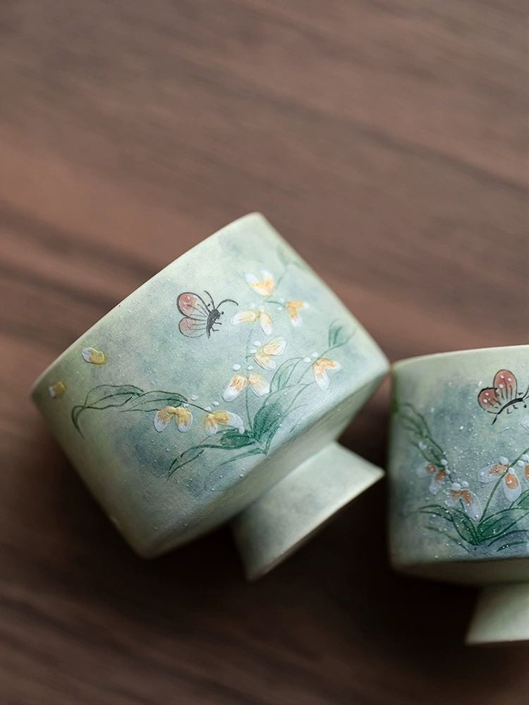 Tasse à thé céramique 60ml Minimaliste