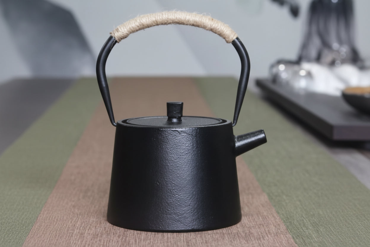 THÉIÈRE EN FONTE (STYLE JAPONAIS) TRADITIONNELLE