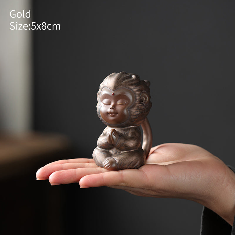 Mascottes de thé singe buddha