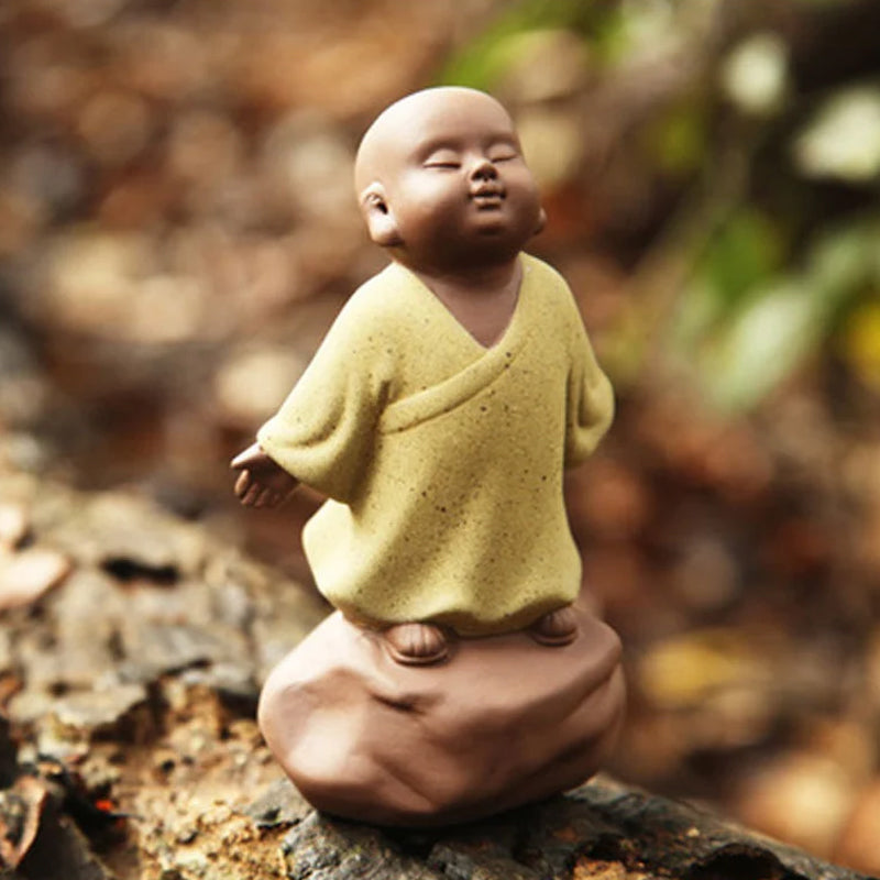 Mascottes de thé Buddha soleil
