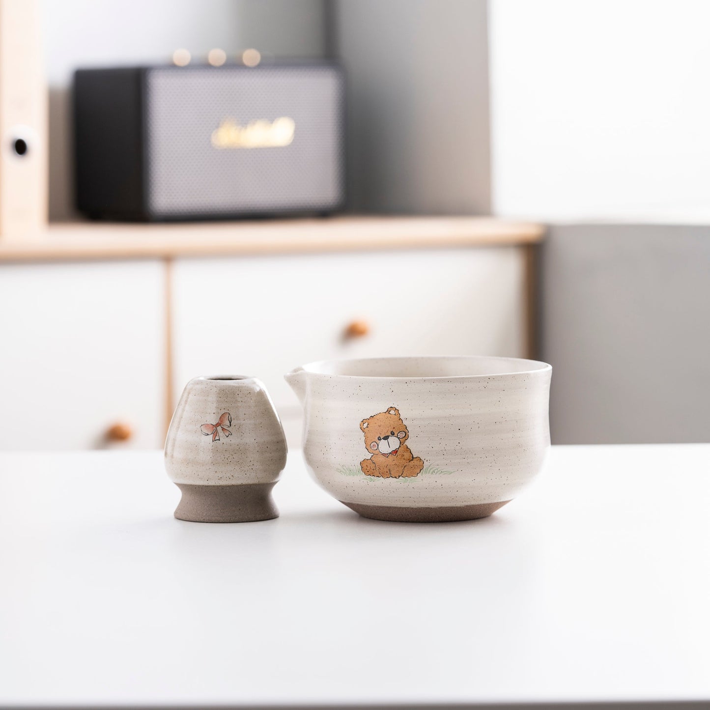 Set de matcha 450ml mini bear