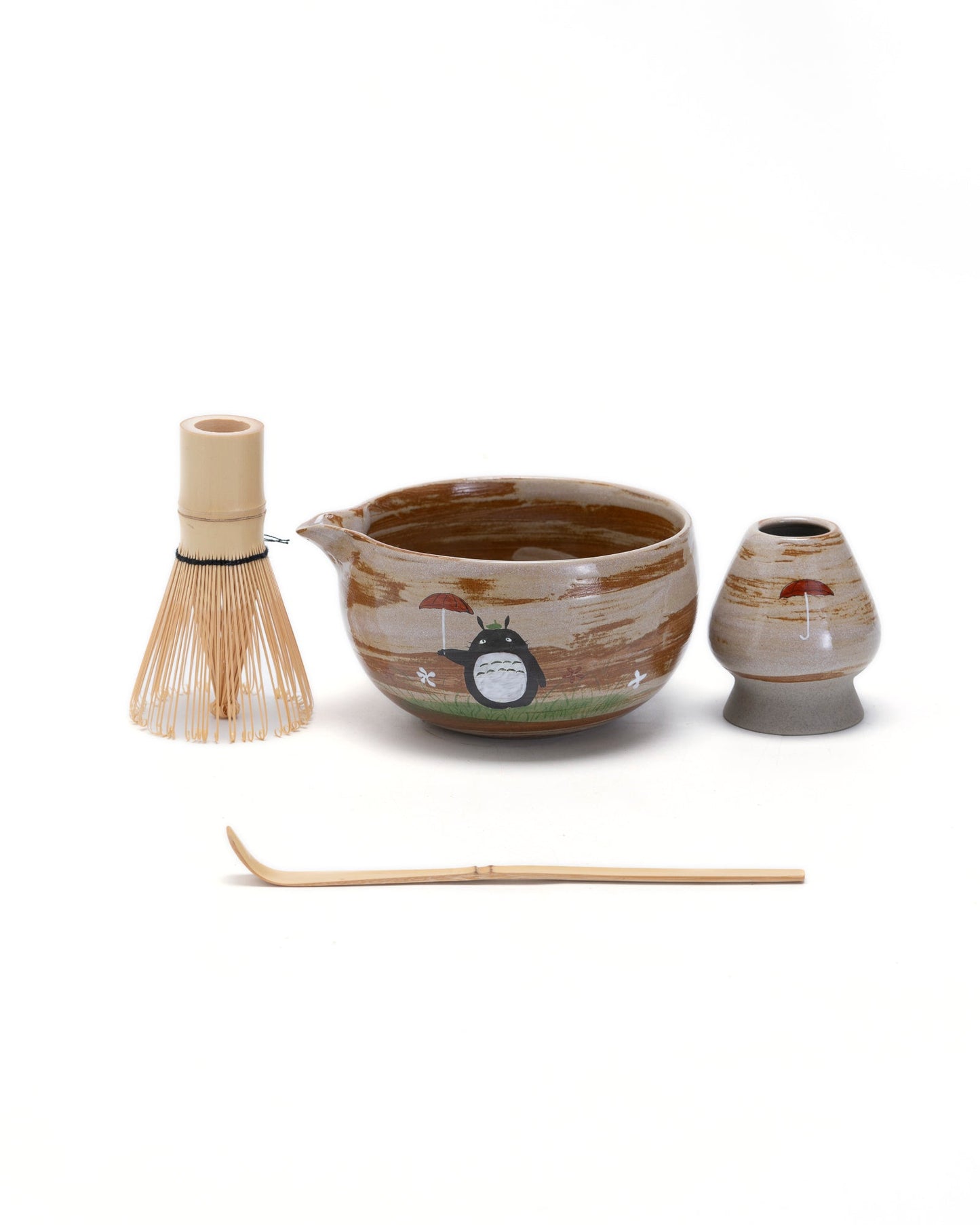 Set Matcha 450ml Artisanal Tacheté Wabi Sabi