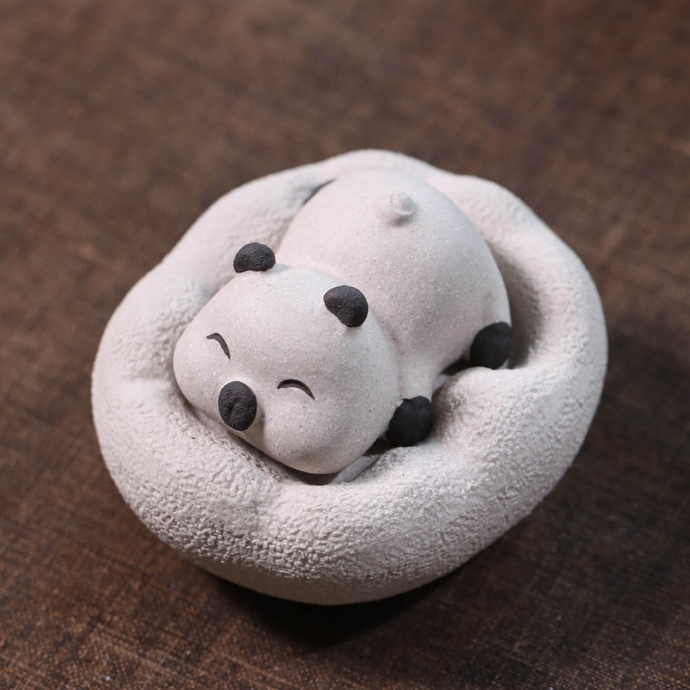 Mascottes de thé nounours en argile