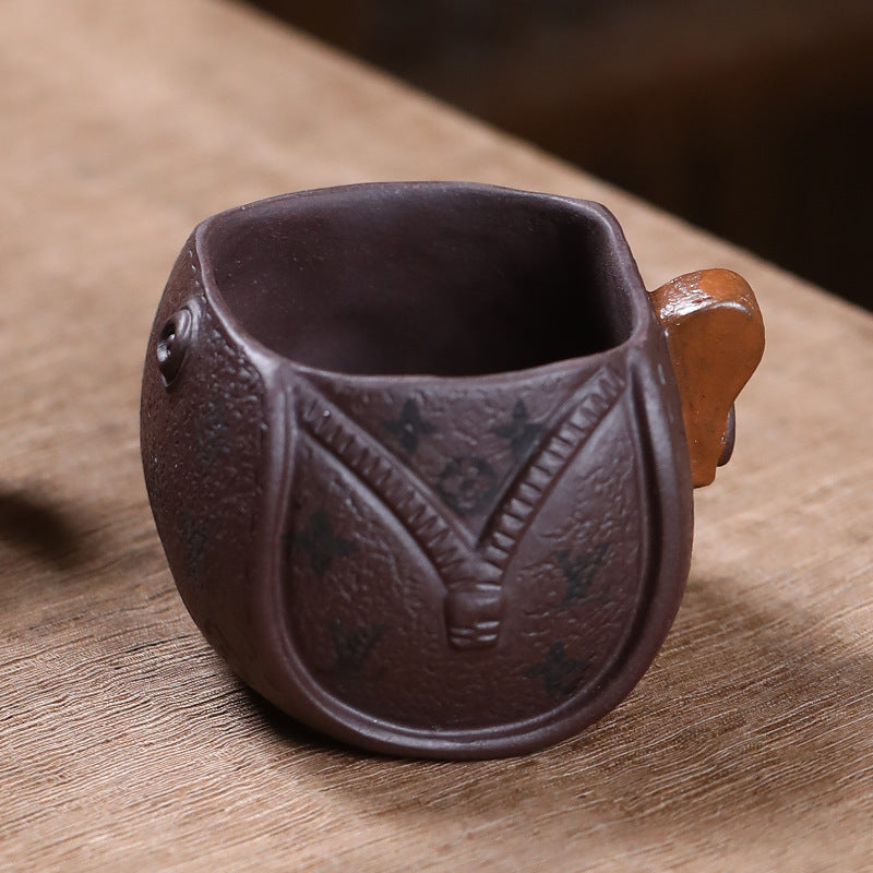 Théières en céramique 110ml design sac