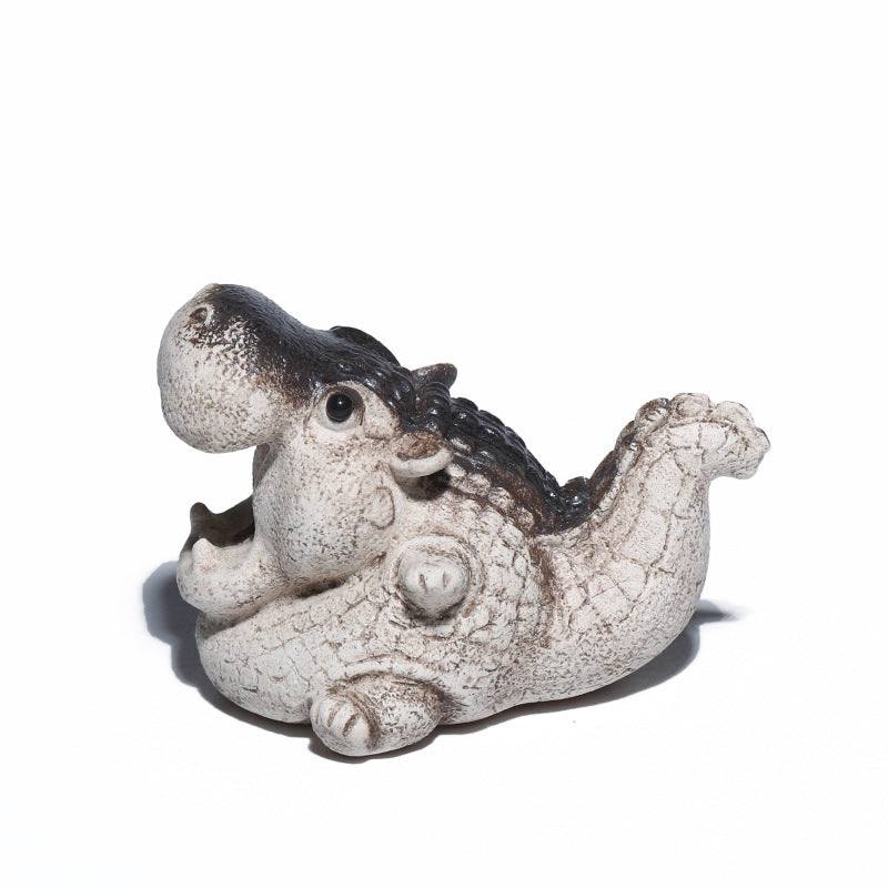 Mascotte de Thé Lapin Jade en Zisha