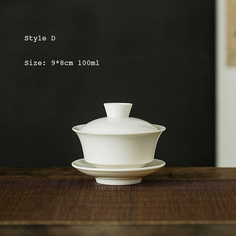 Gaiwans en porcelaine 140ml