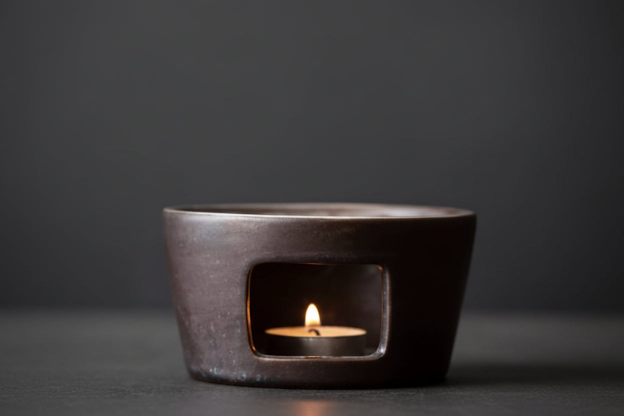 CHAUFFE THÉIÈRE<BR>À BOUGIE