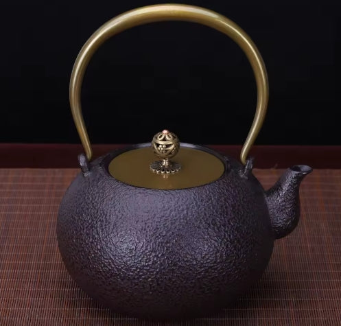 THÉIÈRE EN FONTE CHINOISE ANCIENNE