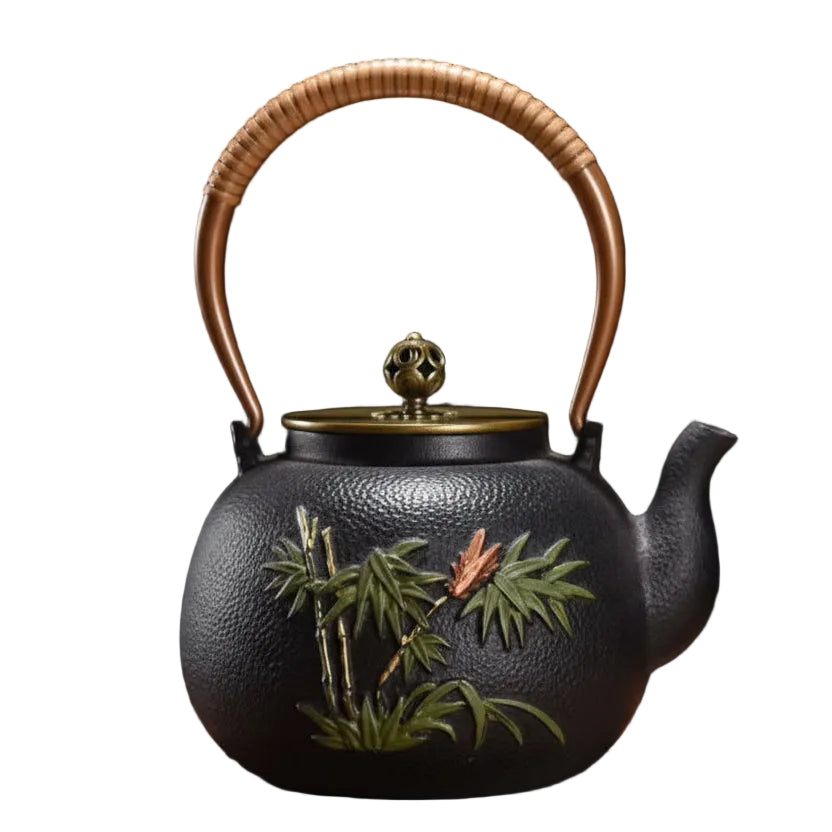 THÉIÈRE EN FONTE (STYLE JAPONAIS) INDIVIDUELLE