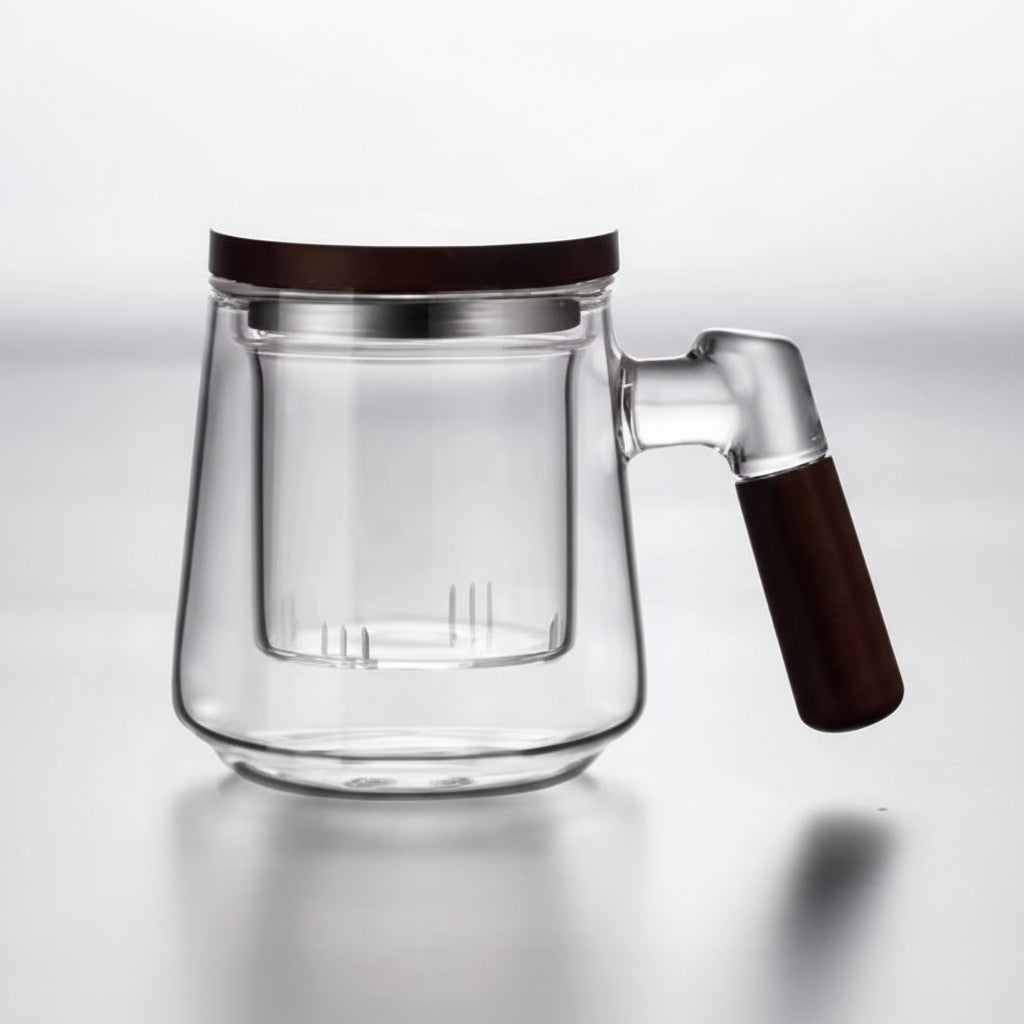 THÉIÈRE EN VERRE ORIGINALE