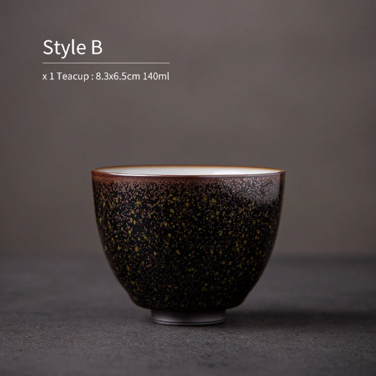 Tasse à thé céramique 130ml Texture Roche