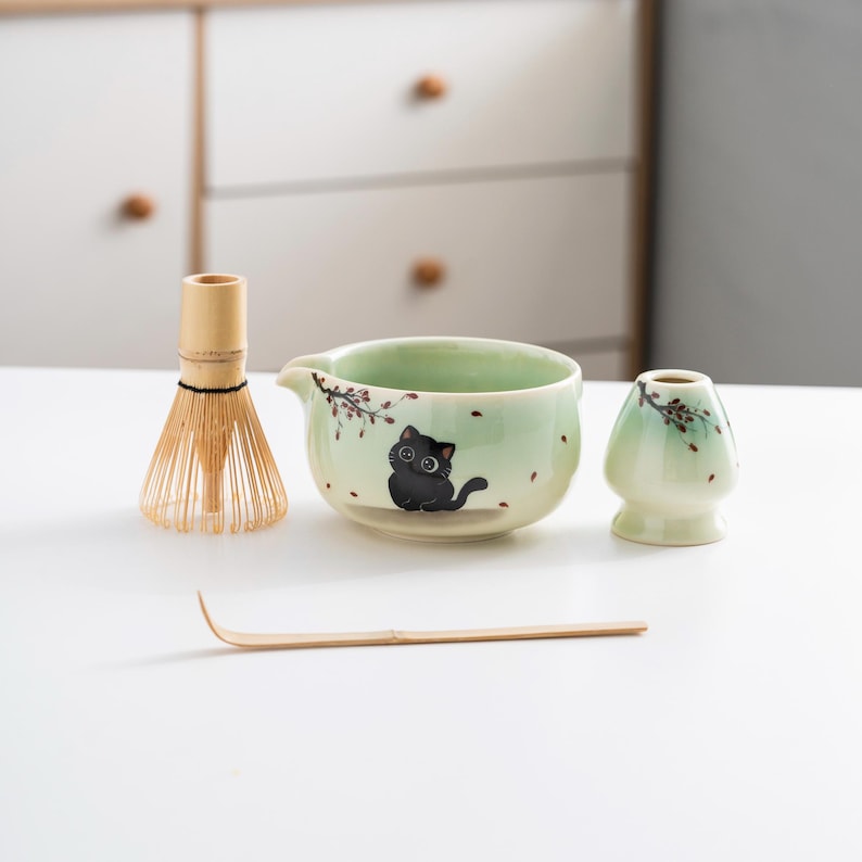 Set de matcha 450ml sakura chatton