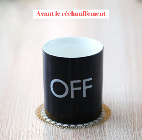 MUG À THÉ THERMORÉACTIF On-OFF