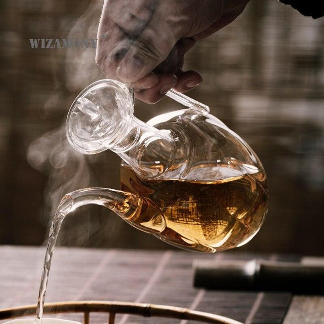 THÉIÈRE TRANSPARENTE ORIENTALE