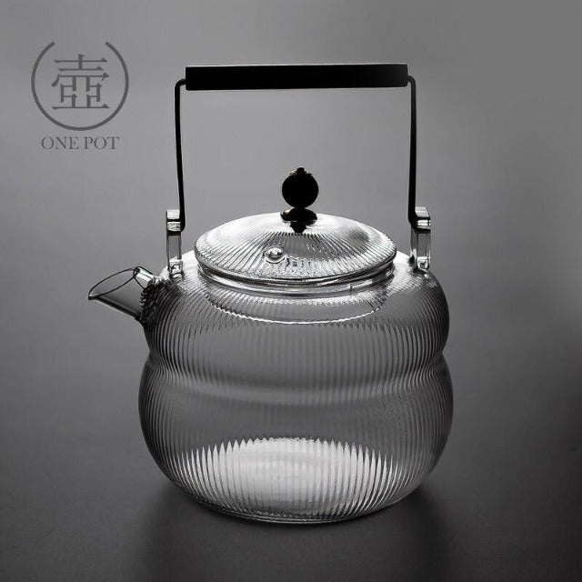 BOUILLOIRE THÉIÈRE EN VERRE
