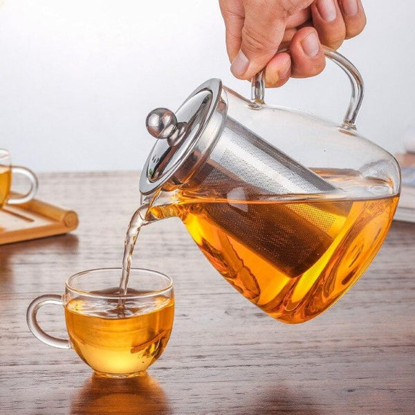 Théière en Verre avec Infuseur - TeaPot Renaissance