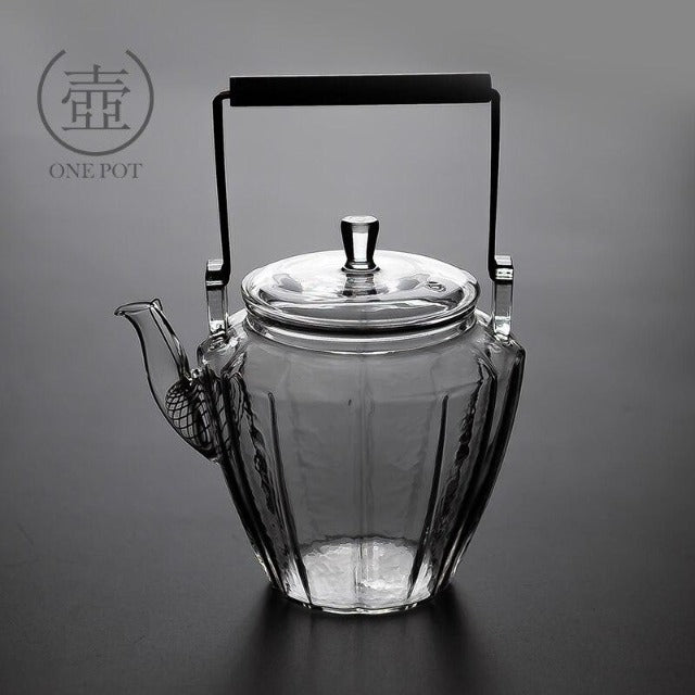 BOUILLOIRE THÉIÈRE EN VERRE
