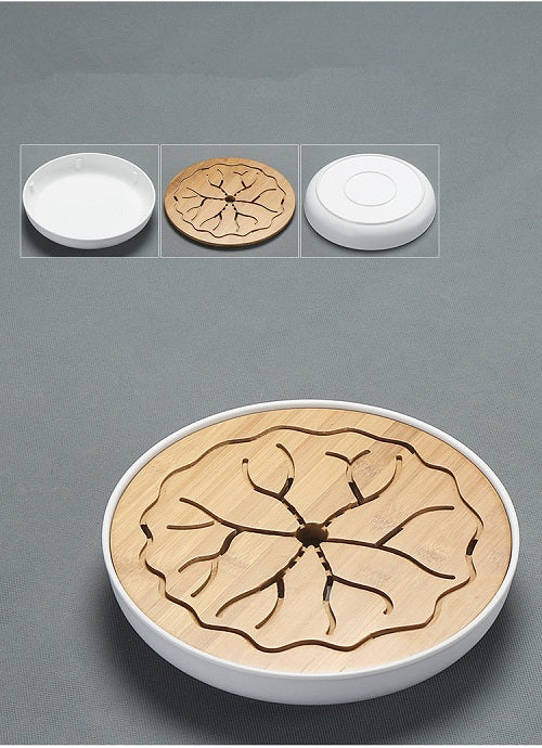 PLATEAU À THÉ ROND JAPONAIS