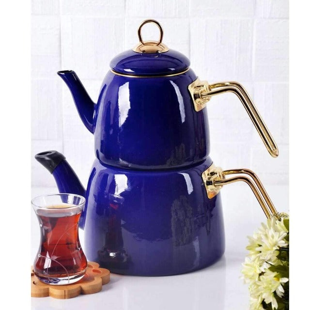 THÉIÈRE TURC BLEUE