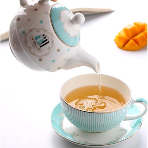 THÉIÈRE SOLITAIRE ENSEMBLE THÉIÈRE ET TASSE INDIVIDUELLE