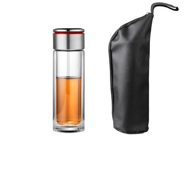 theiere en verre portable