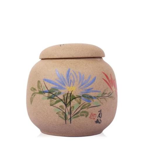boite à thé chinoise bambou bleu