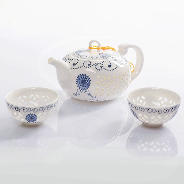 service à thé en porcelaine exquis 2 personne 4