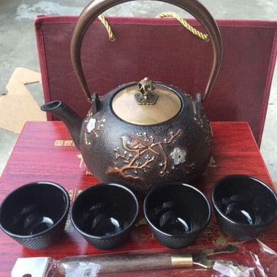service à thé en fonte | ascensa - rafik ouzou