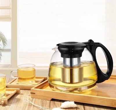 theiere en verre cristal résistante