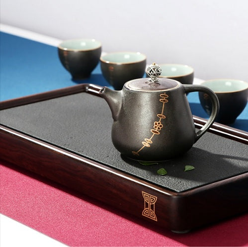 theillere en ceramique royale avec tasses