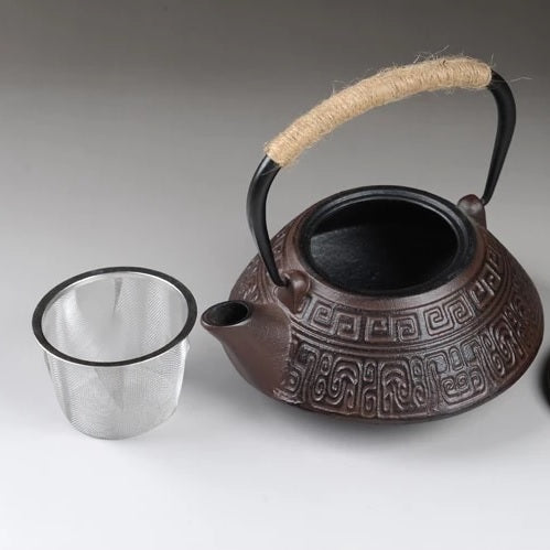 Théière en fonte chinoise ensemble