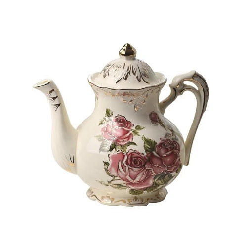 Théière en porcelaine anglaise style 1