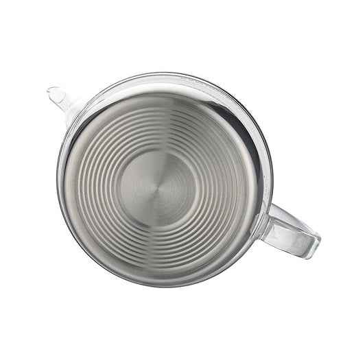 théière en verre et inox inspiration