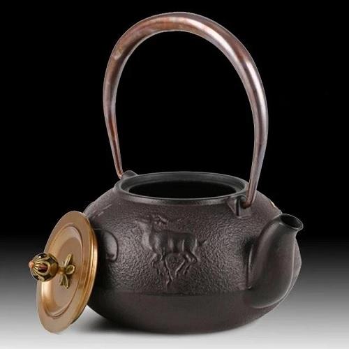 théière en fonte japonaise gazelle