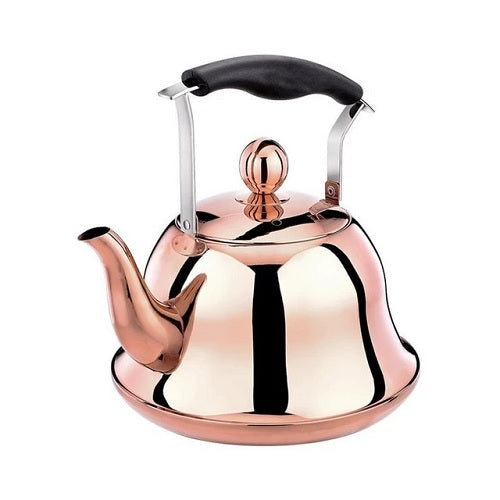theillere en inox avec filtre occidentale rose