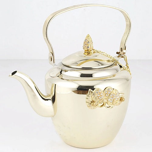 theillere en inox jaune raffinee