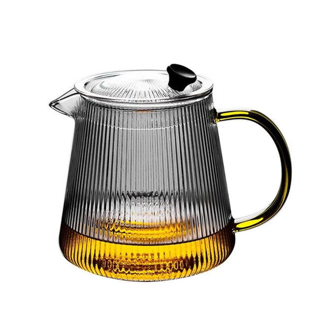 theiere en verre simple