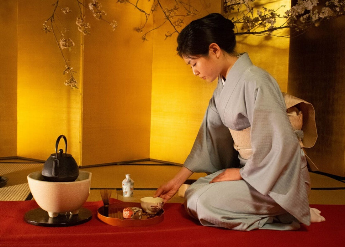 présentation de la cérémonie du thé japonaise