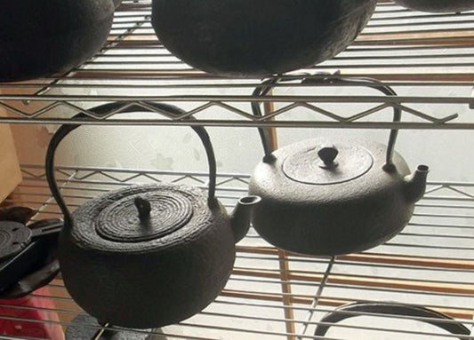 fabrication des théières en fonte