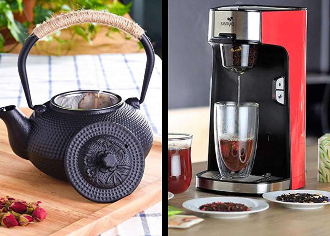 Quelles sont les différences entre les théières et les machines à thé ?