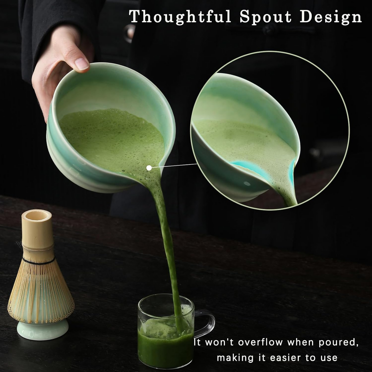 Set Matcha 500ml Gradient Vert Profond Sérénité