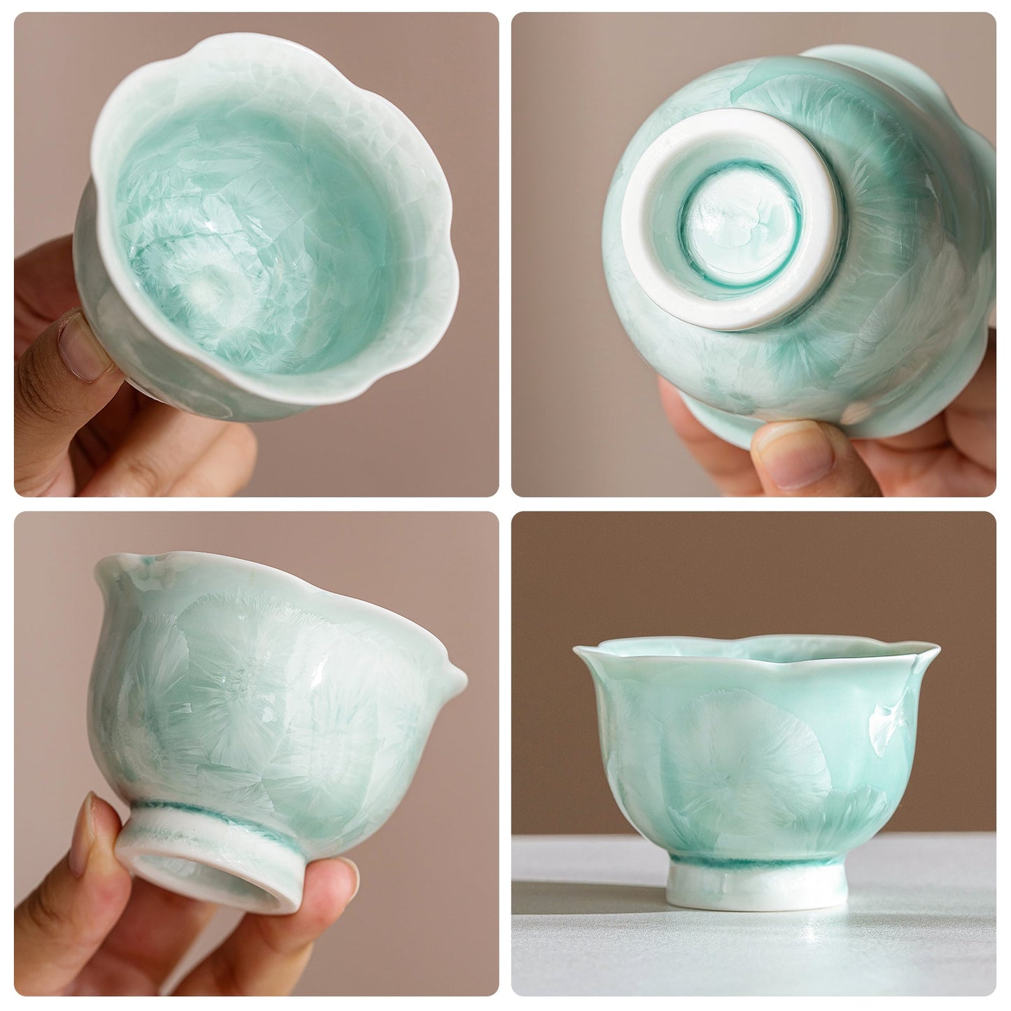 Tasse à thé céramique 90ml Élégante