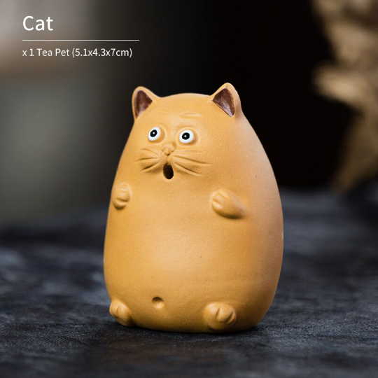 Mascotte de Thé Bambou en Céramique