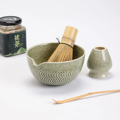Set Matcha 500ml Chawan Bol Artisanal Élégant