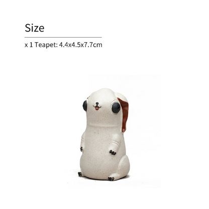 Mascotte de Thé Moine Zen en Céramique