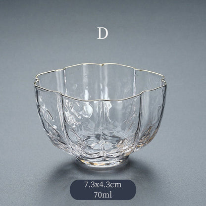 tasses à thé en verre 70/75/80ml