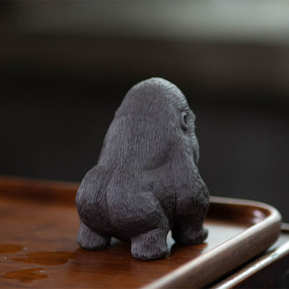 Mascottes de thé weird gorilla en argile