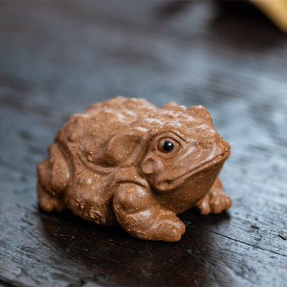 Mascotte de Thé Carpe en Argile