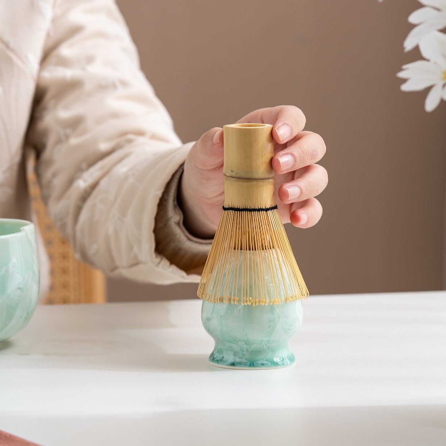 Set Matcha 500ml Traditionnel Fouet Fin Raffiné